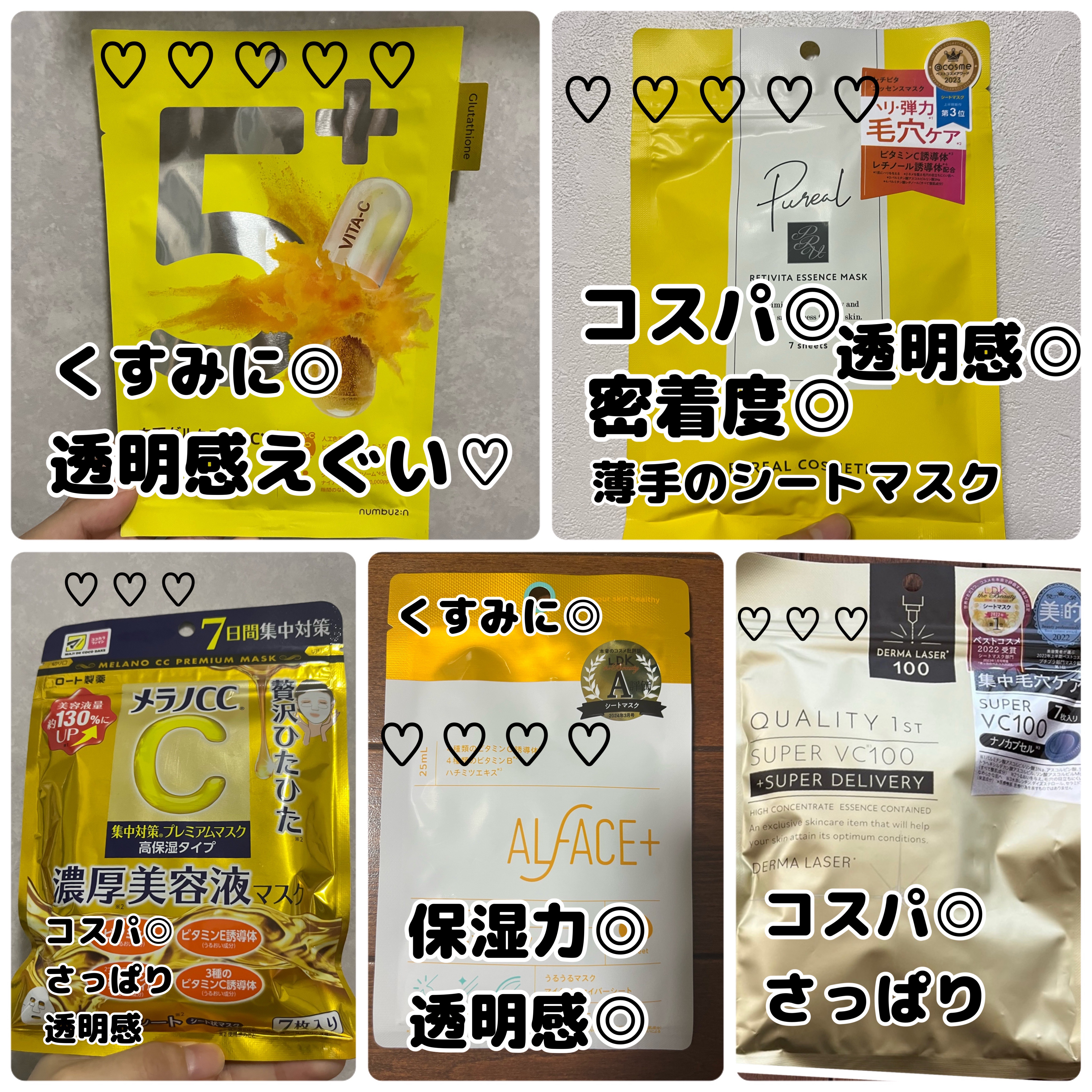 集中対策プレミアムマスクMK　高保湿タイプ/メラノCC/シートマスク・パックを使ったクチコミ（2枚目）