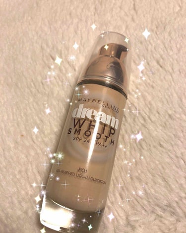 ドリームホイップ スムース リキッド/MAYBELLINE NEW YORK/リキッドファンデーションを使ったクチコミ（1枚目）