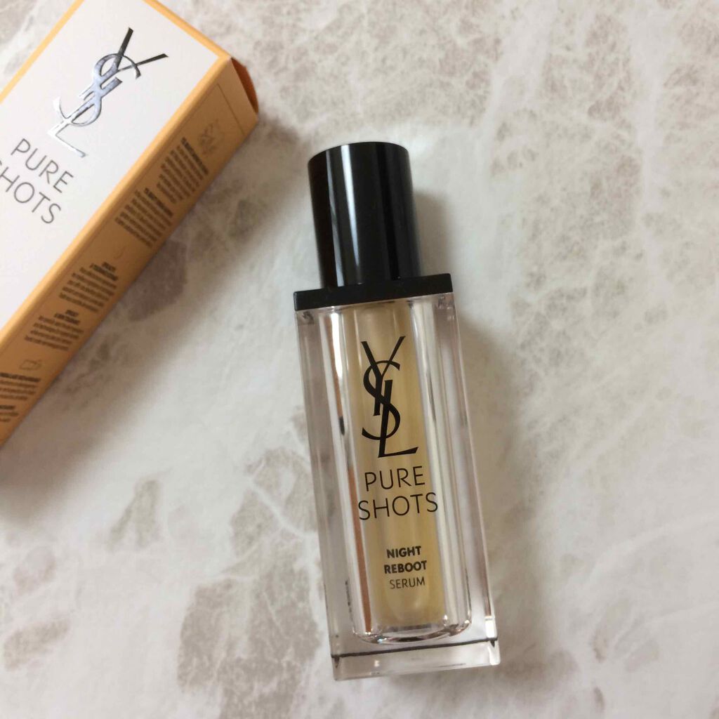 ピュアショット ナイト リチャージセラム/YVES SAINT LAURENT BEAUTE/美容液を使ったクチコミ(1枚目)