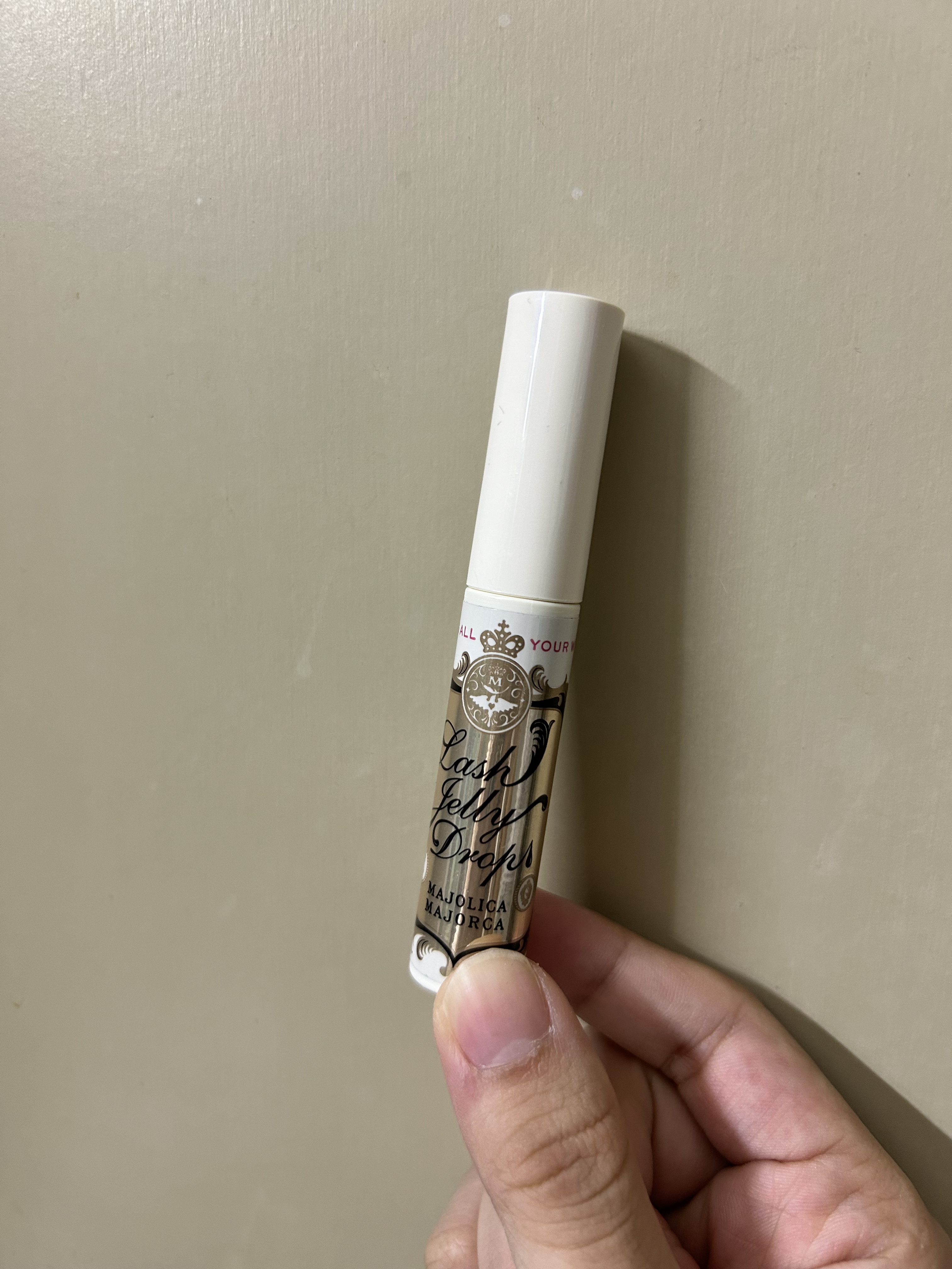 ラッシュジェリードロップ　ＥＸ/MAJOLICA MAJORCA/まつげ美容液を使ったクチコミ（1枚目）