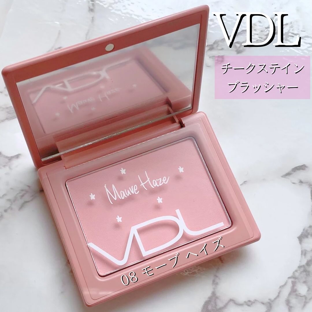 チークステイン ブラッシャー/VDL/パウダーチークを使ったクチコミ（2枚目）