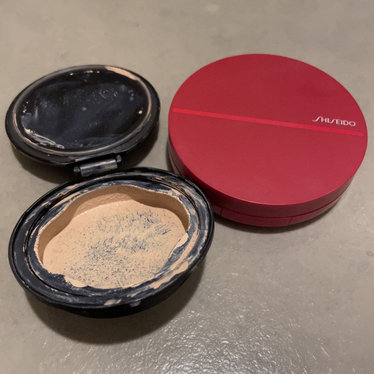 シンクロスキン セルフリフレッシング ファンデーション 160 Shell/SHISEIDO/リキッドファンデーションを使ったクチコミ（2枚目）