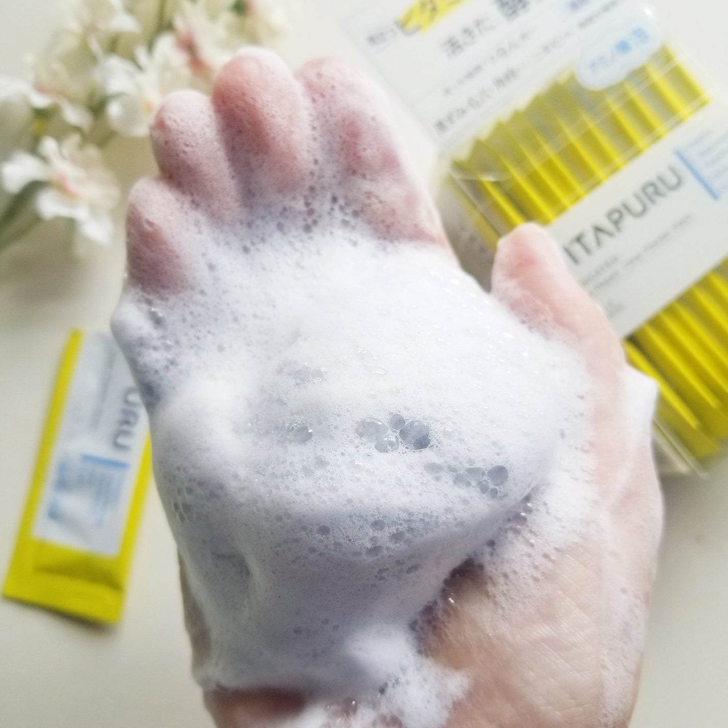 ビタプル リペア クリアウォッシングフォーム/VITAPURU/洗顔フォームを使ったクチコミ(8枚目)