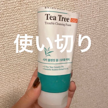 TEA TREE トラブルクレンジングフォーム/BRING GREEN/洗顔フォームを使ったクチコミ（1枚目）