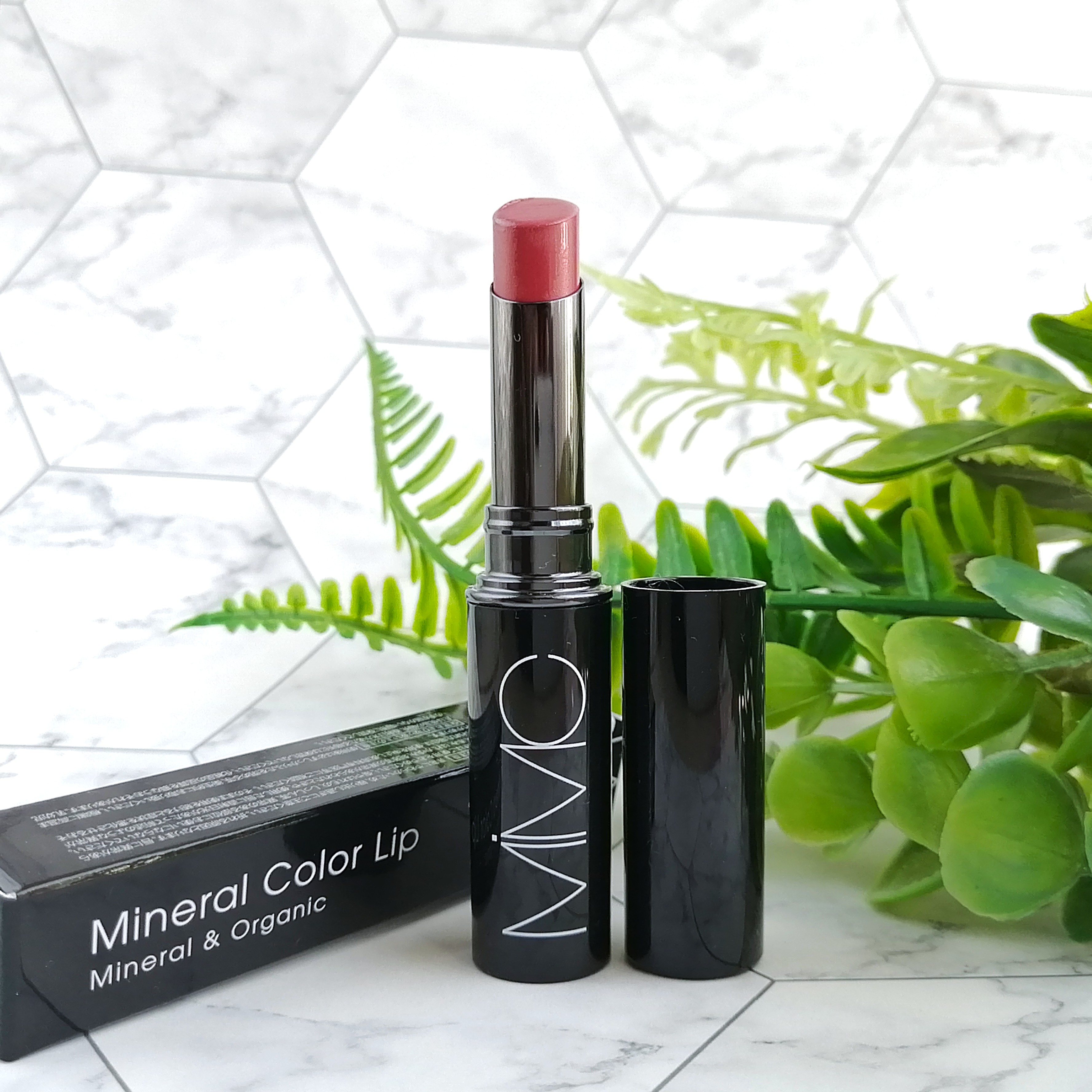 ミネラルカラーリップ 11 セリーヌピンク/MiMC/リップクリームを使ったクチコミ（3枚目）