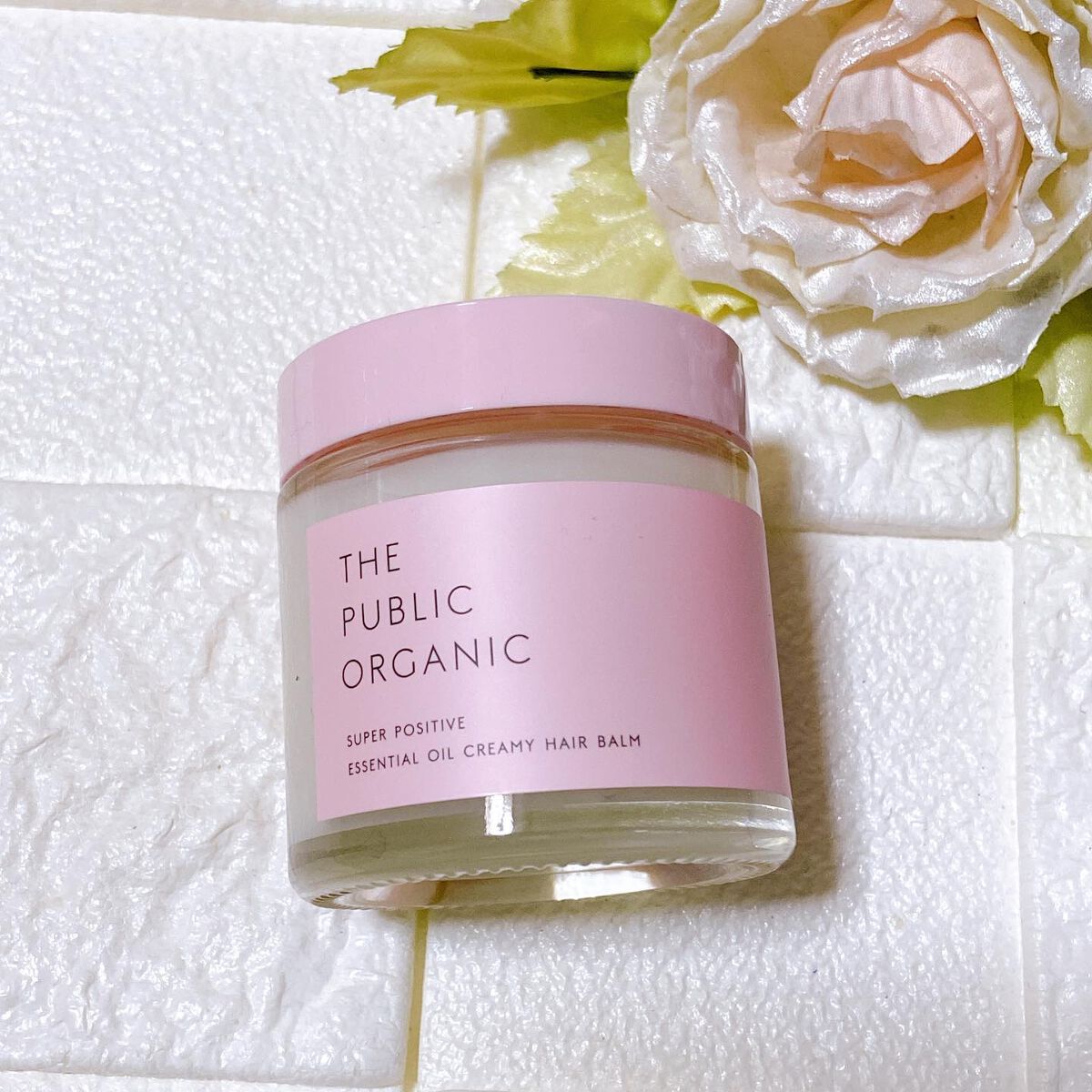 スーパーポジティブヘアバーム/THE PUBLIC ORGANIC/ヘアバームを使ったクチコミ(1枚目)