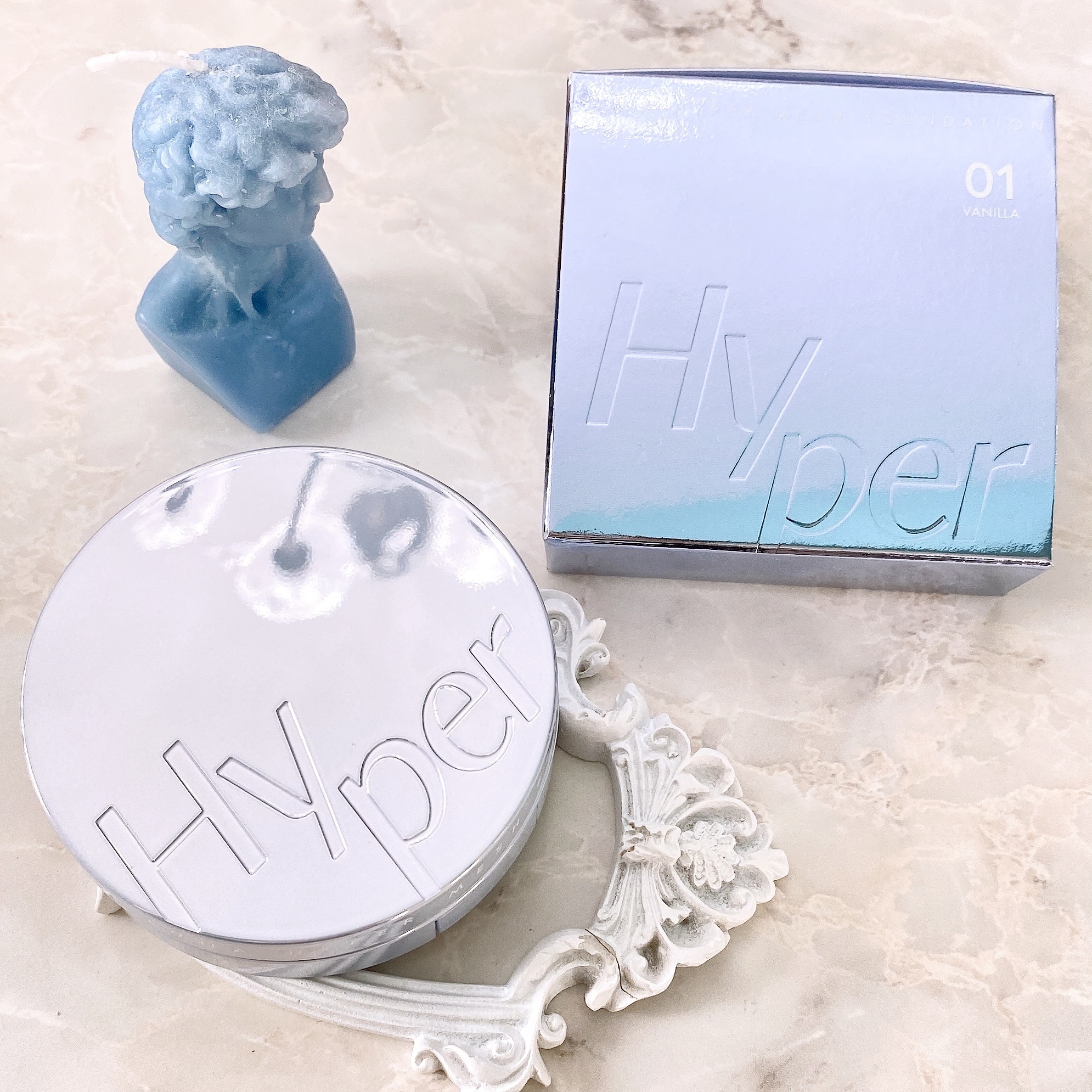 ハイパーメッシュファンデーション/LUNA/クッションファンデーションを使ったクチコミ（1枚目）