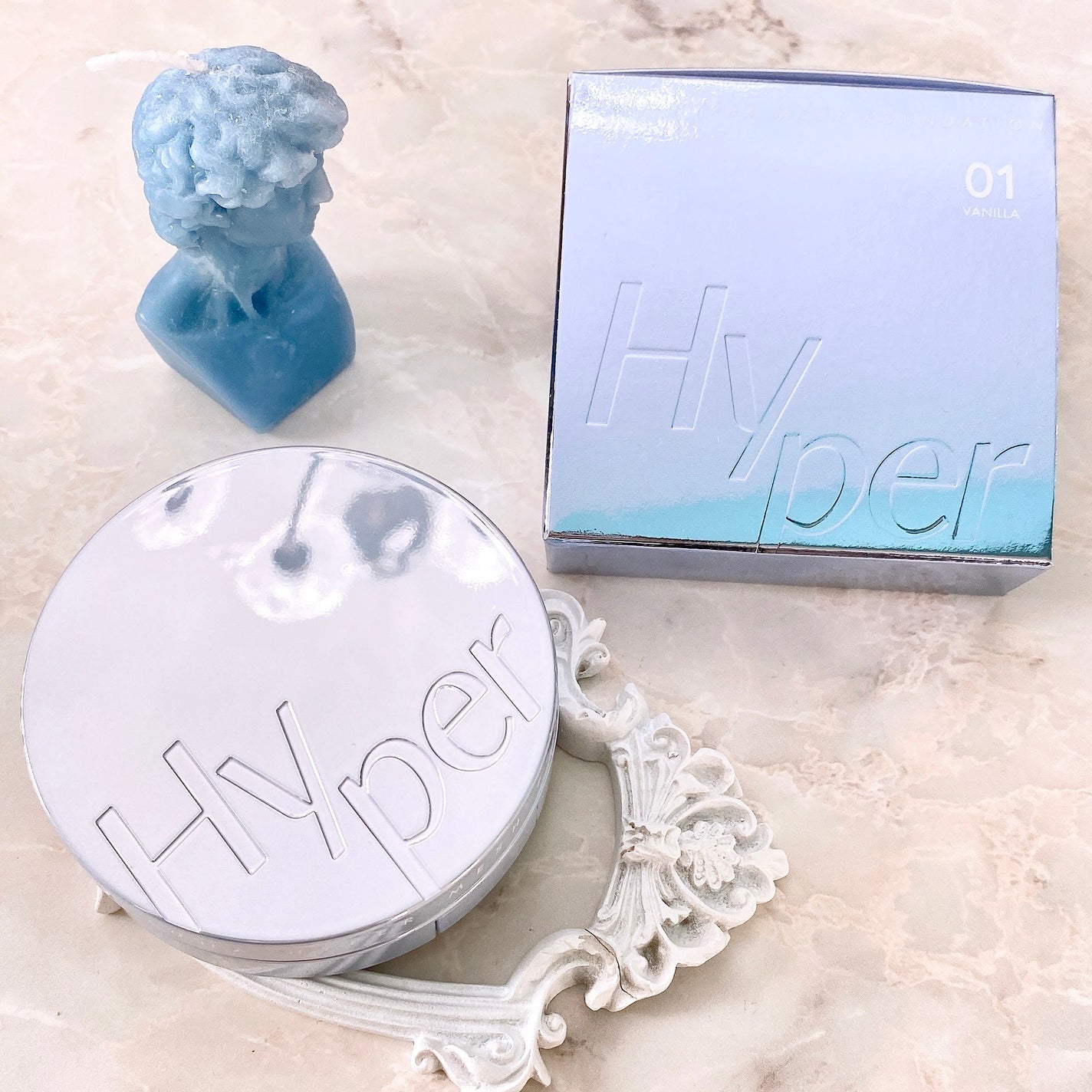 ハイパーメッシュファンデーション/LUNA/クッションファンデーションを使ったクチコミ(1枚目)