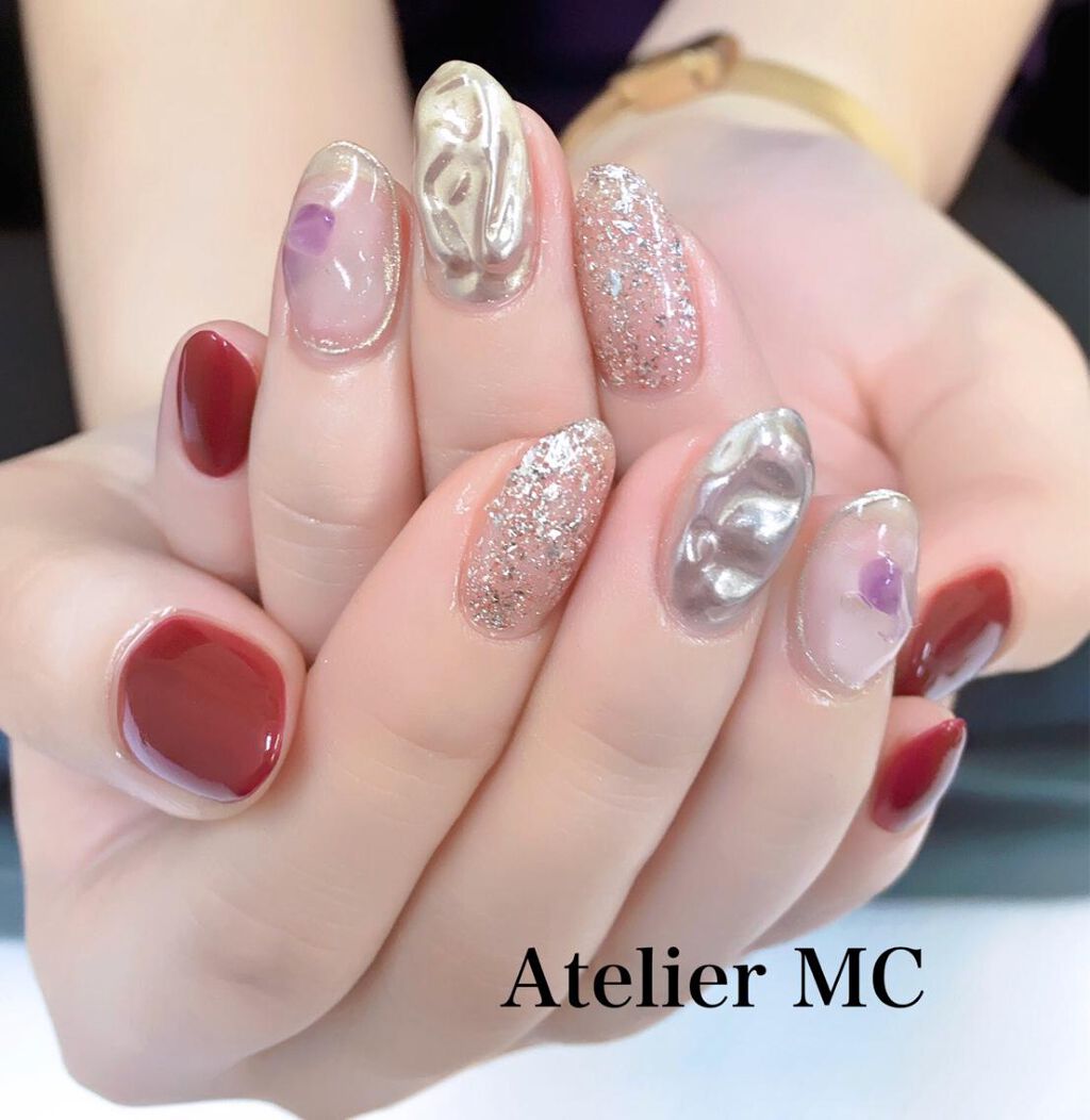 minimo公式アカウント on LIPS 「アトリエエムシー所属・アトリエエムシー.のネイルデザイン#ネイ..」(1枚目)