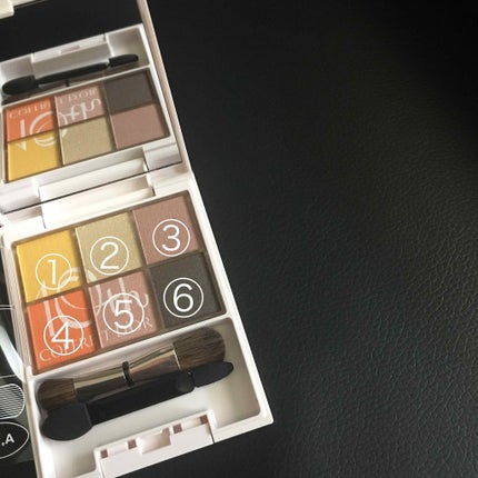 6セレクションアイズ/コフレドール/アイシャドウパレットを使ったクチコミ(2枚目)