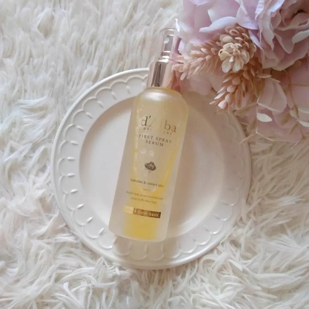 ダルバ ホワイトトリュフファーストスプレーセラム/ダルバ/ミスト状化粧水を使ったクチコミ(1枚目)
