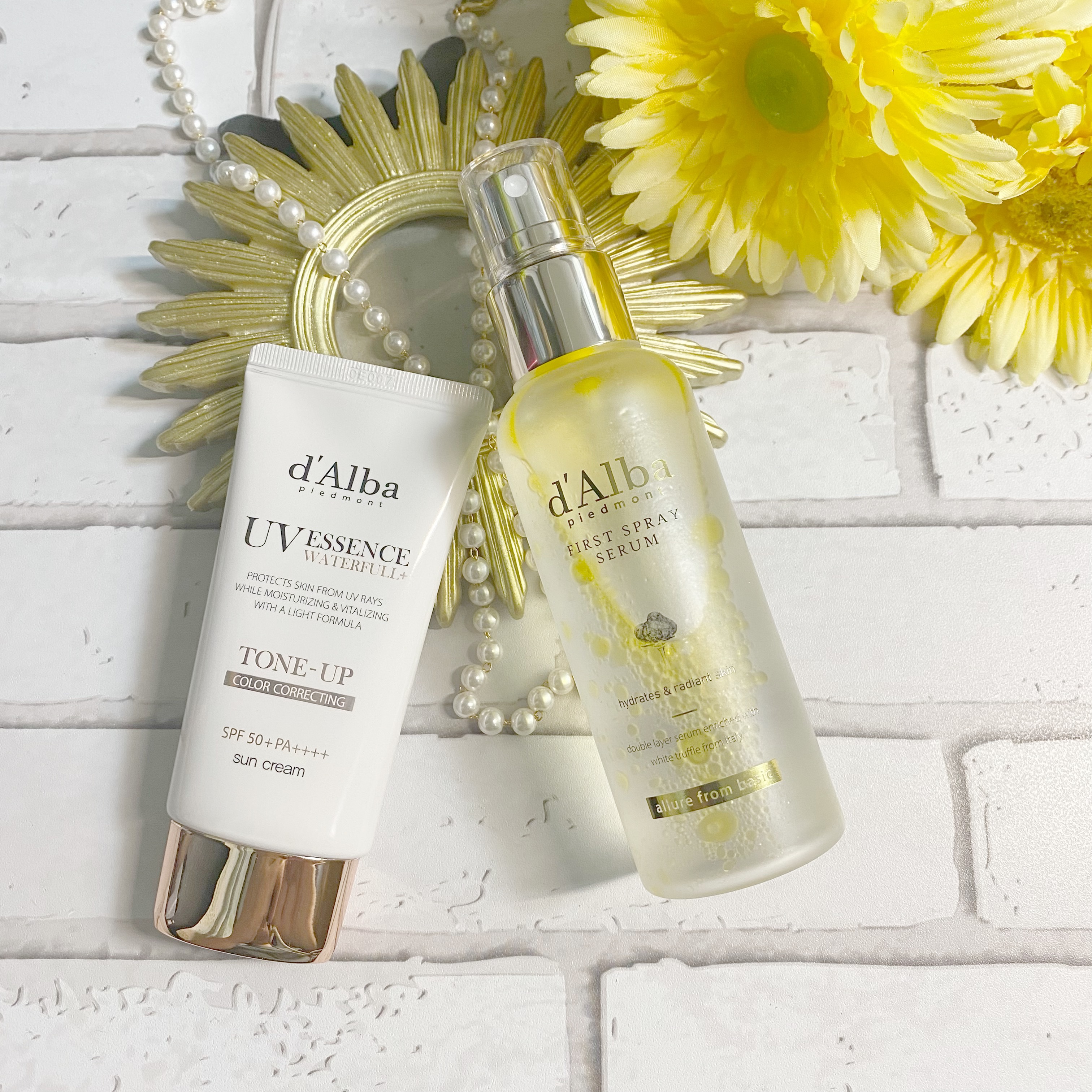 ダルバ ホワイトトリュフファーストスプレーセラム/ダルバ/ミスト状化粧水を使ったクチコミ（3枚目）