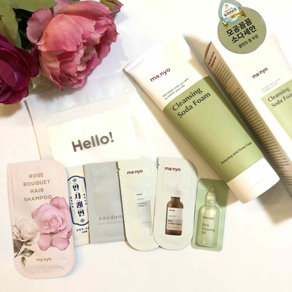 ソーダ洗顔料/manyo/洗顔フォームを使ったクチコミ（2枚目）