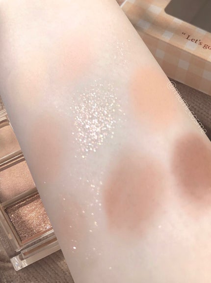 KEYBO FALL IN LOVE SHADOW PALETTE/keybo/アイシャドウパレットを使ったクチコミ(3枚目)