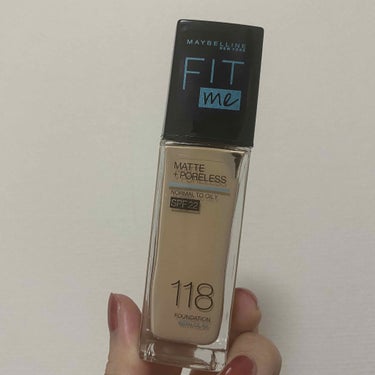 フィットミー リキッドファンデーション R 118/MAYBELLINE NEW YORK/リキッドファンデーションを使ったクチコミ（1枚目）