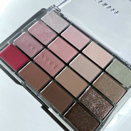 ソフトブラーリングアイパレット/wakemake/アイシャドウパレットを使ったクチコミ(2枚目)