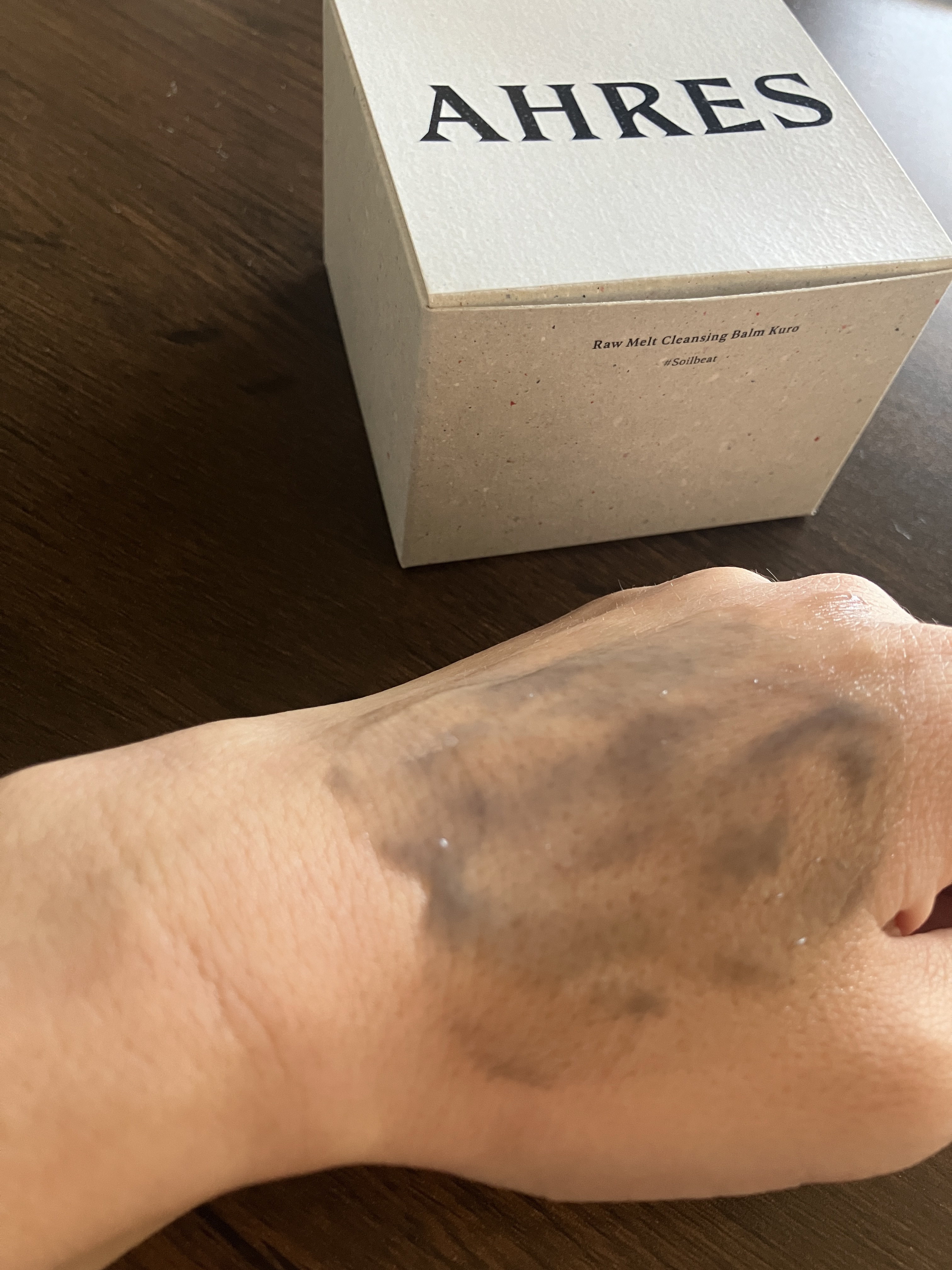 ローメルト クレンジングバーム クロ/アーレス/クレンジングバームを使ったクチコミ（3枚目）