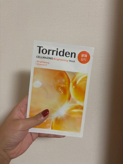 セルメイジング ビタC ブライトニングマスク/Torriden/シートマスク・パックを使ったクチコミ(1枚目)