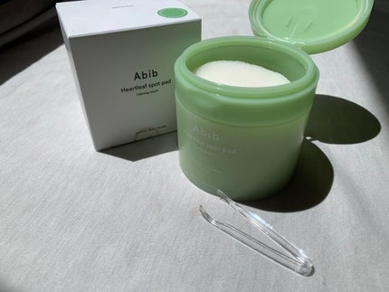 ドクダミカーミングタッチスポットパッド/Abib /トナーパッドを使ったクチコミ(1枚目)