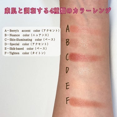 オーラクリエイション #myfavbrown 007 クランベリー＆モーヴブラウン/BLEND BERRY/アイシャドウパレットを使ったクチコミ（3枚目）