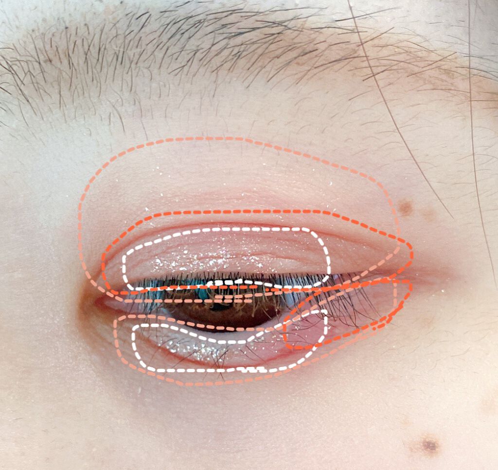 トゥインクル グリッター/innisfree/リキッドアイライナーを使ったクチコミ（3枚目）