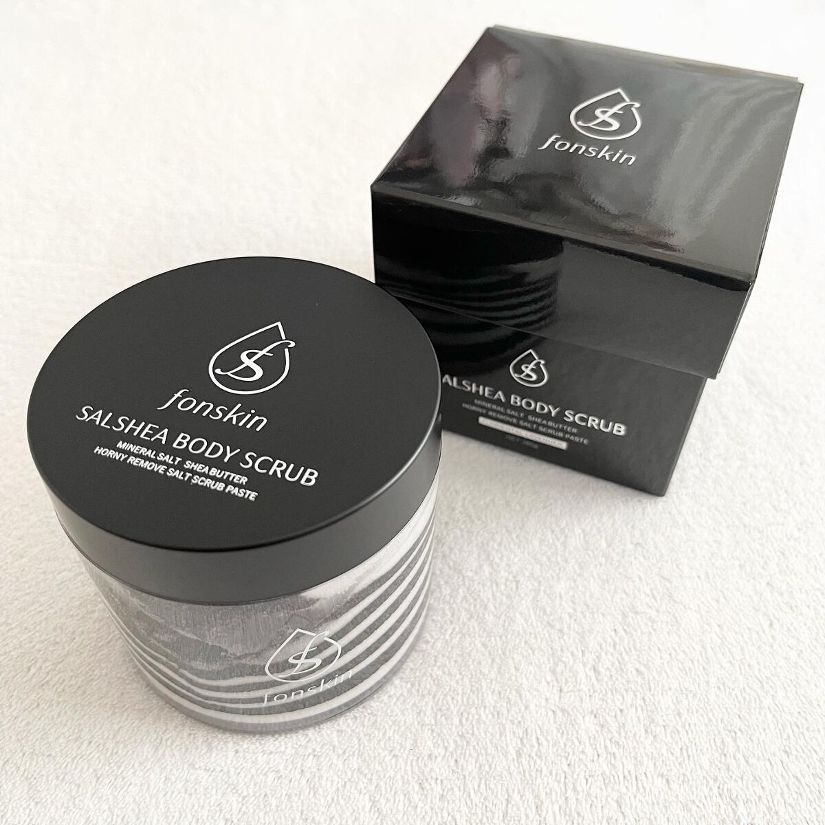 ソルシアボディスクラブ/fonskin/ボディスクラブを使ったクチコミ（1枚目）