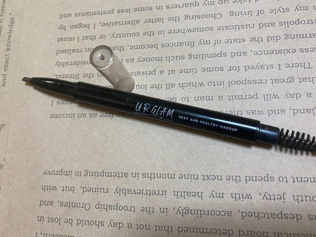 UR GLAM 3WAY EYEBROW PENCIL(3WAYアイブロウペンシル)/U R GLAM/アイブロウペンシルを使ったクチコミ(1枚目)