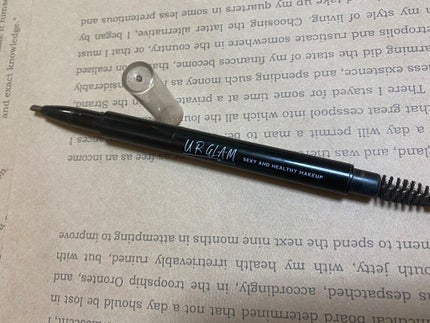 UR GLAM 3WAY EYEBROW PENCIL(3WAYアイブロウペンシル)/U R GLAM/アイブロウペンシルを使ったクチコミ(1枚目)