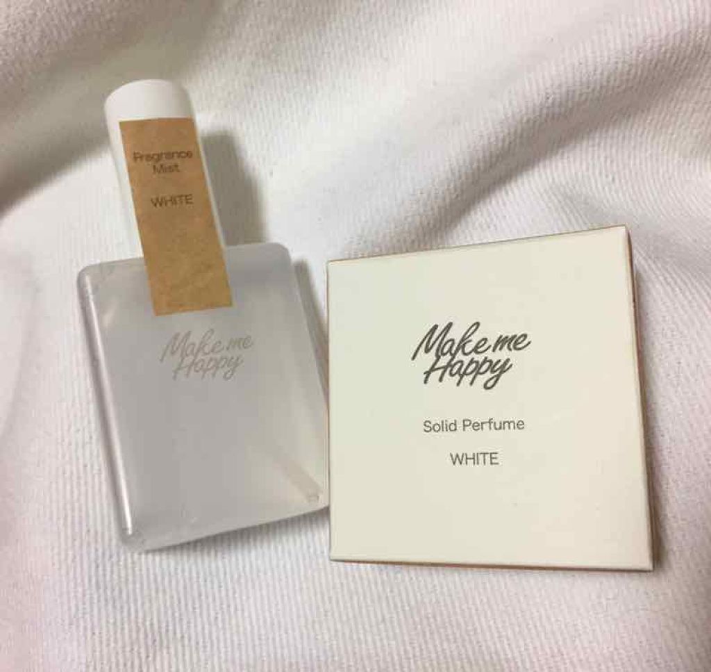 メイクミーハッピー フレグランスミスト ホワイト/キャンメイク/香水(レディース)を使ったクチコミ（1枚目）