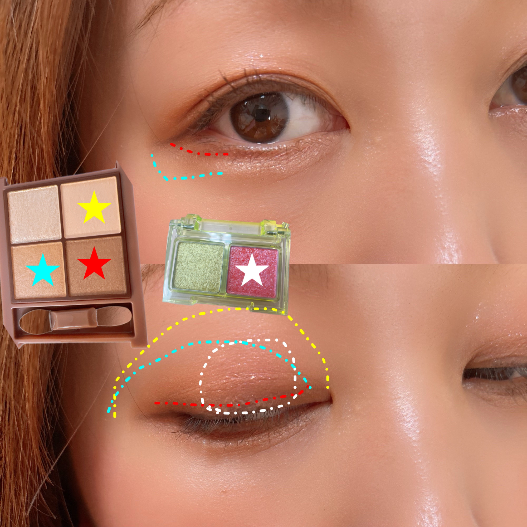 Little Bitty Moment Shadow 18 #Cool Smashing/lilybyred/アイシャドウパレットを使ったクチコミ（3枚目）