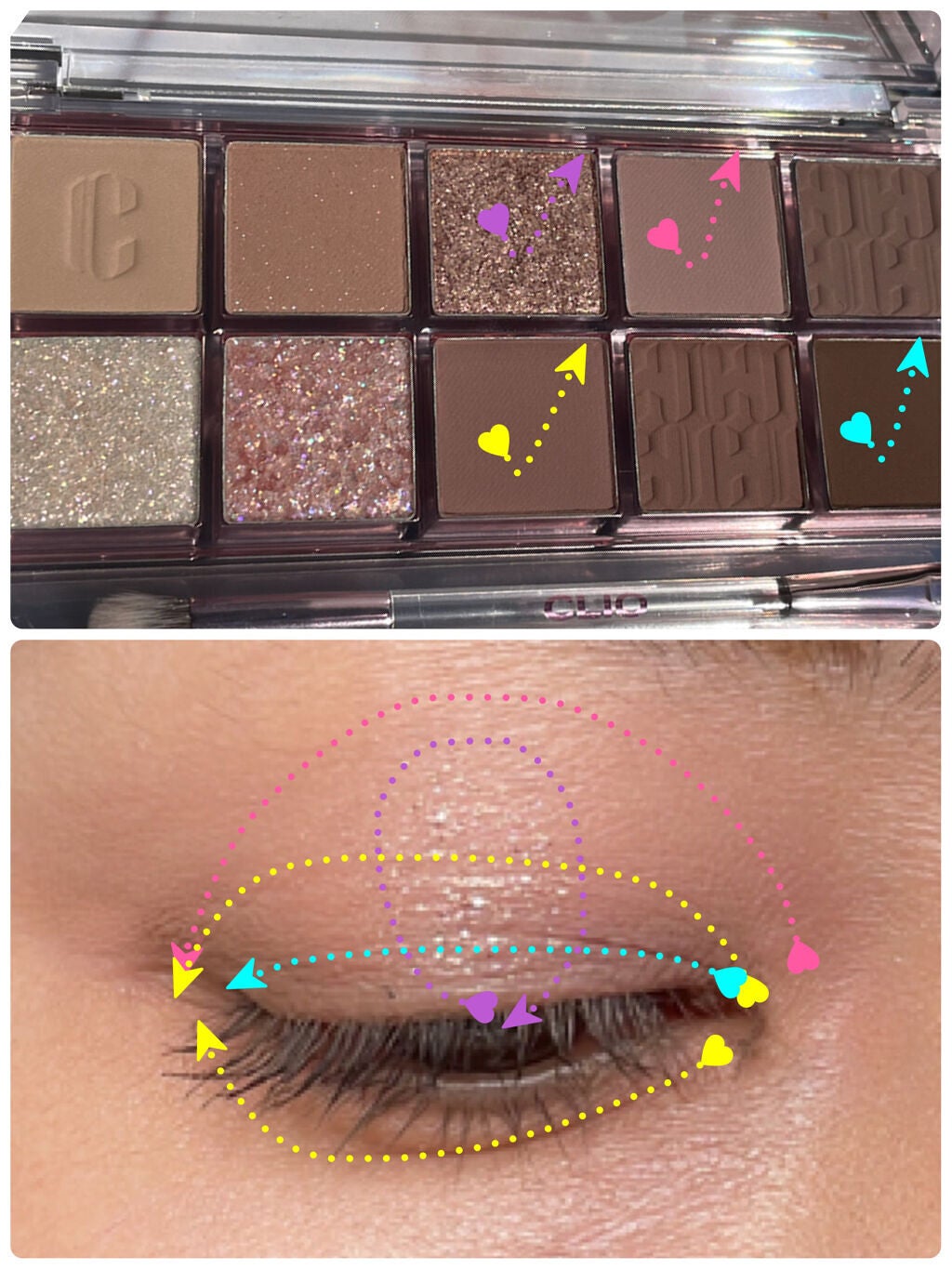 プロ アイ パレット/CLIO/アイシャドウパレットを使ったクチコミ(3枚目)