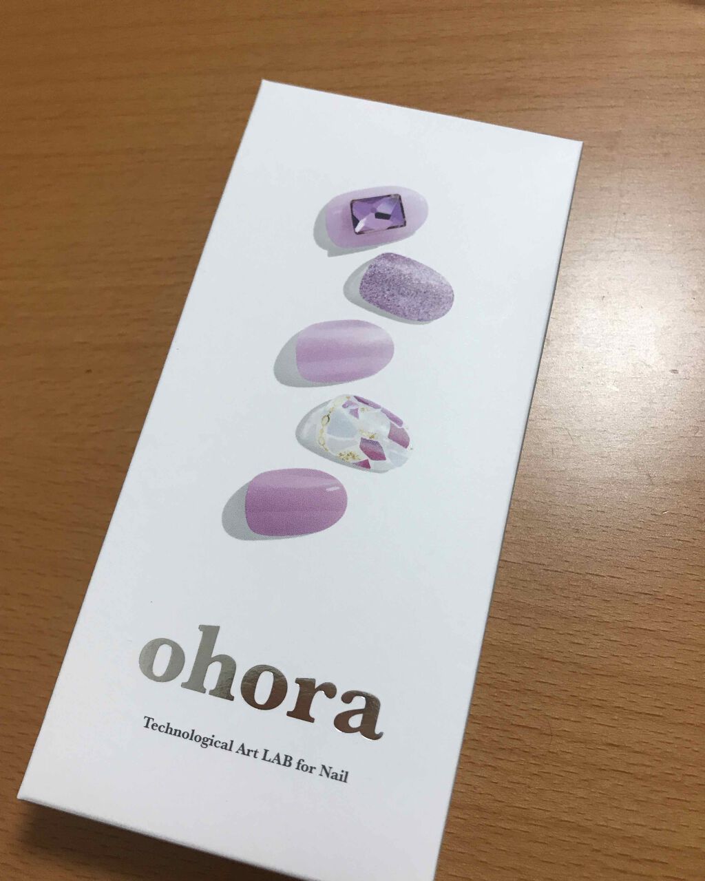 セミキュアジェルネイル(ハンド)/ohora/ネイルシールを使ったクチコミ(1枚目)