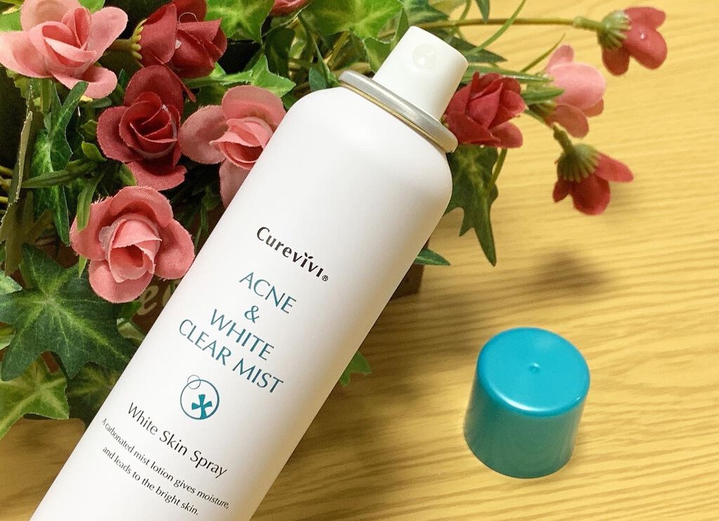 アクネ＆ホワイトクリアミスト/キュアヴィヴィ/ミスト状化粧水を使ったクチコミ（1枚目）