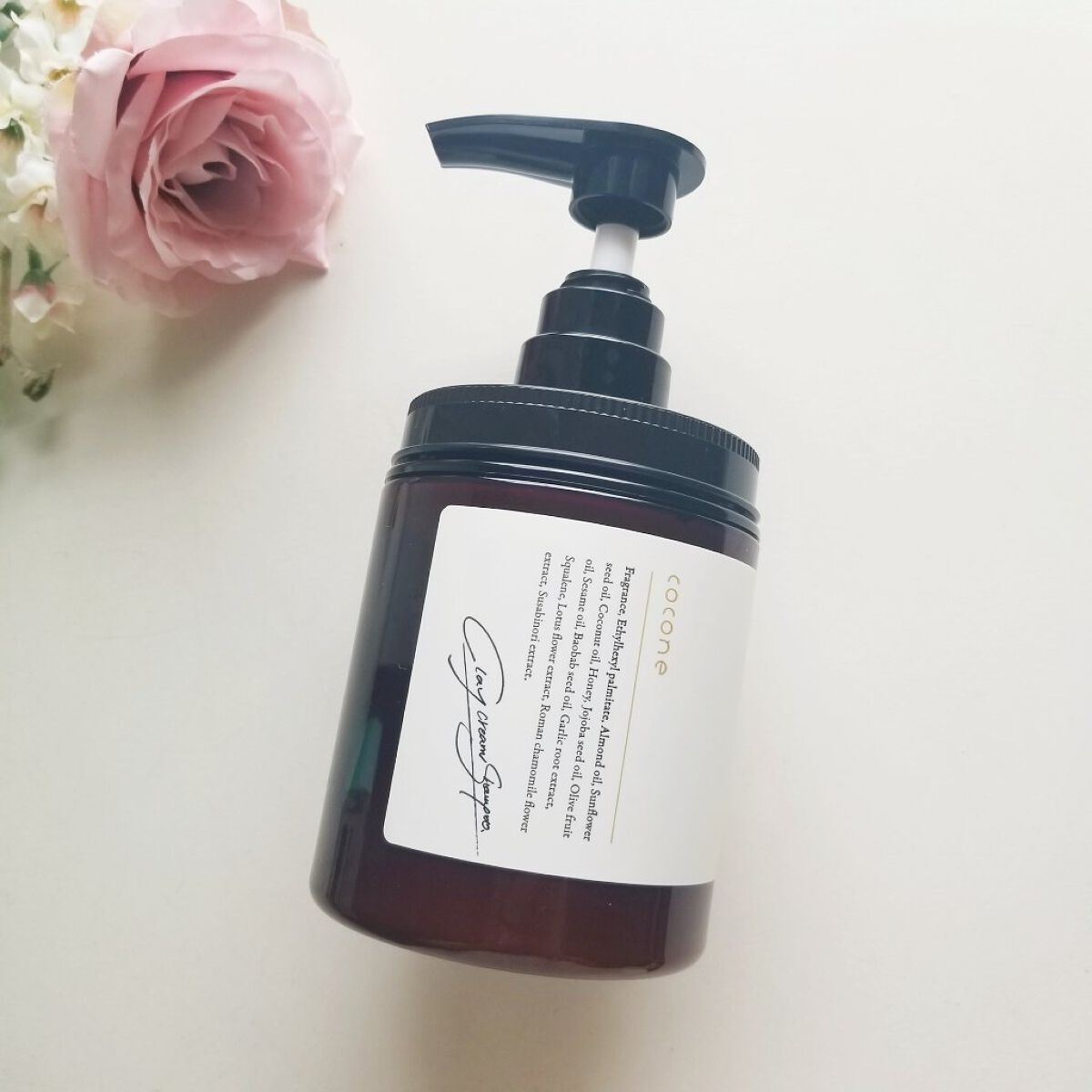 クレイクリームシャンプー（モイスト）/cocone/市販シャンプーを使ったクチコミ（1枚目）