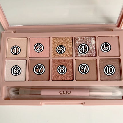 プロ アイ パレット/CLIO/アイシャドウパレットを使ったクチコミ(3枚目)