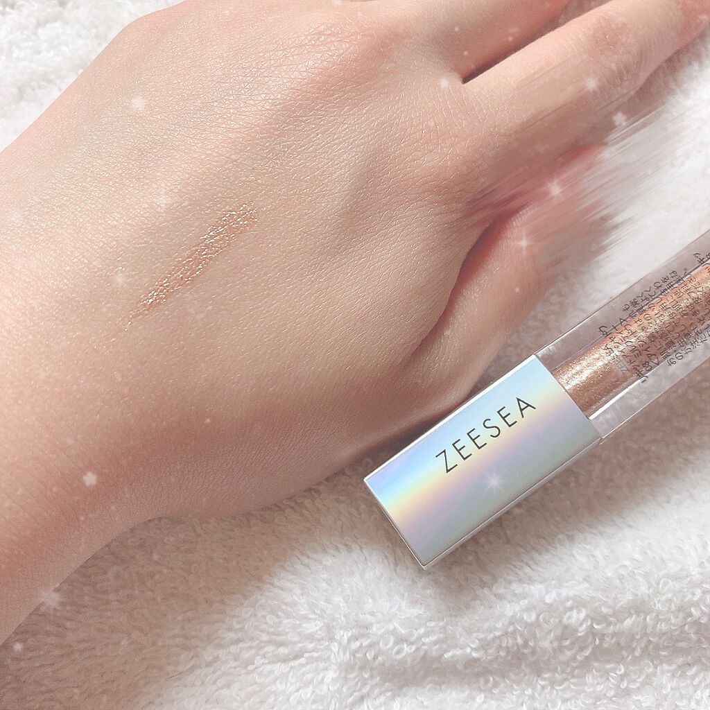 ダイヤモンドシリーズ 星空リキッドアイシャドウ/ZEESEA/リキッドアイシャドウを使ったクチコミ(1枚目)