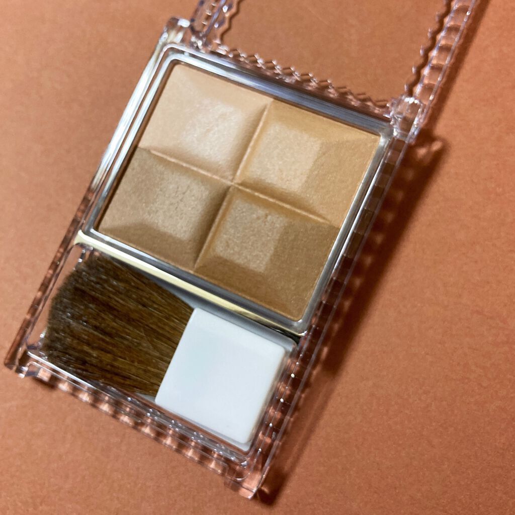 ミックスカラーチーク/CEZANNE/パウダーチークを使ったクチコミ（3枚目）