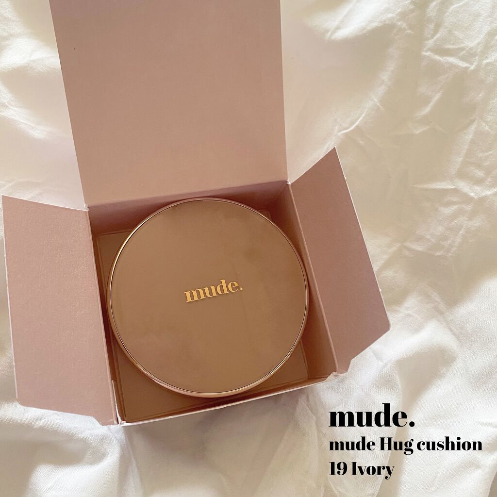 ハグクッション/mude./クッションファンデーションを使ったクチコミ（1枚目）