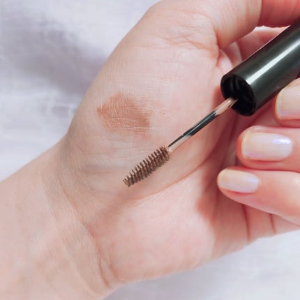 カラーリングアイブロウ マイクロ 30 スモーキーピンク/ヘビーローテーション/眉マスカラを使ったクチコミ(2枚目)