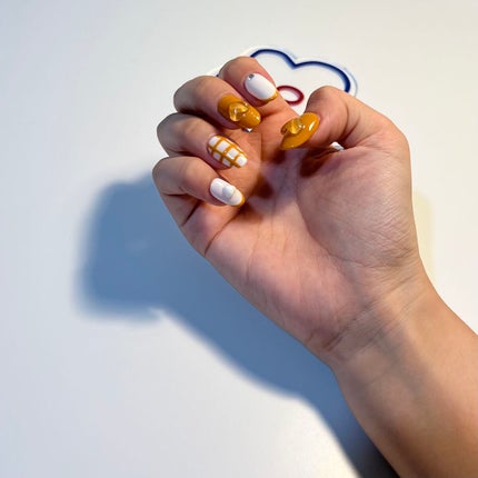 ネイルチップオーバルタイプ/DAISO/ネイルチップ・パーツを使ったクチコミ(4枚目)