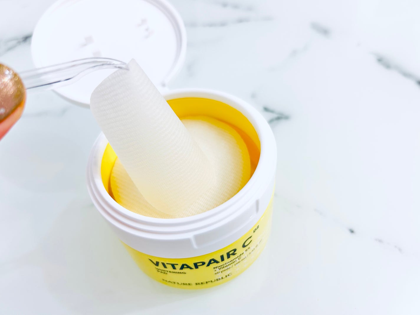 ビタペアC ビタレチ美容液/ネイチャーリパブリック/美容液を使ったクチコミ(5枚目)