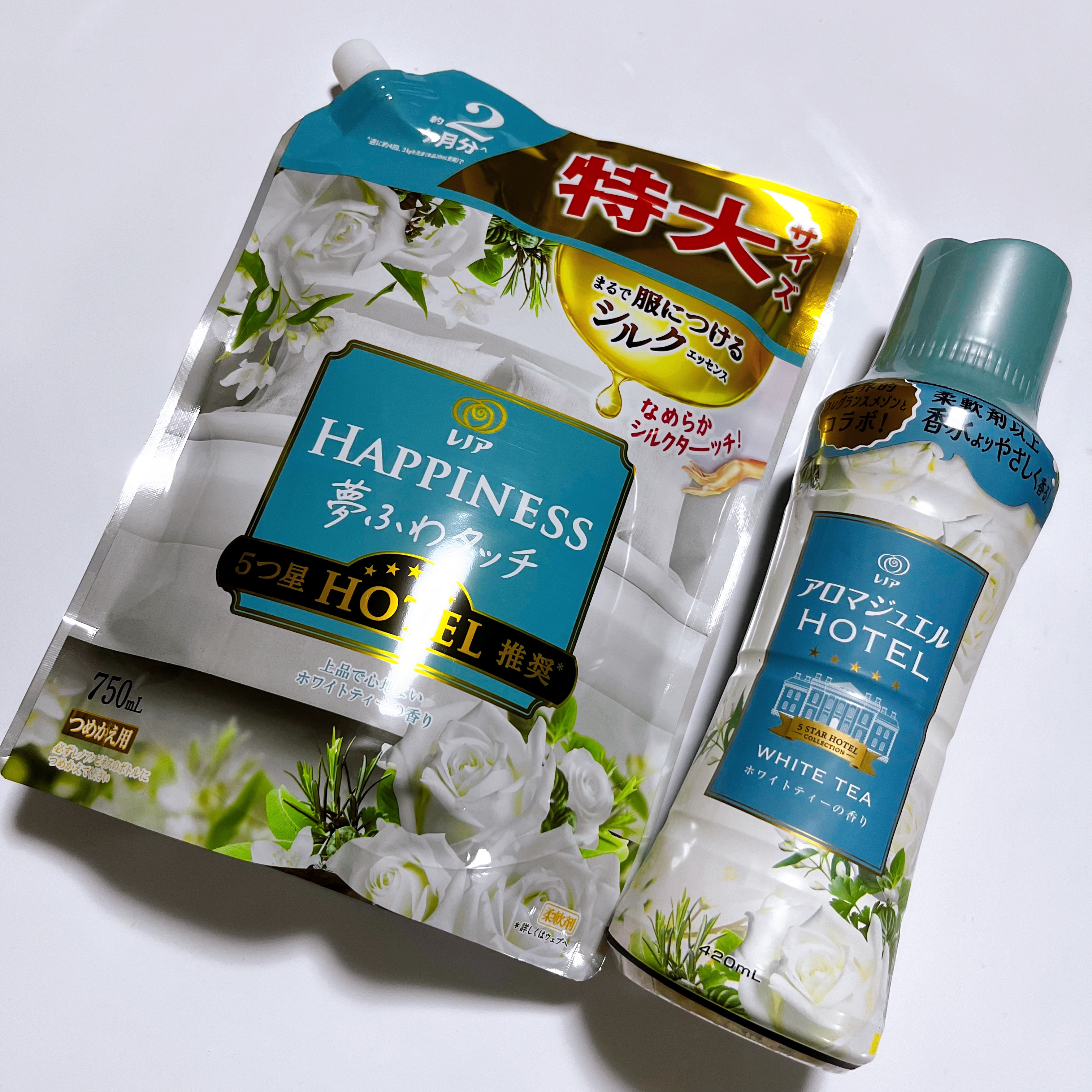 レノアハピネス ホテルセレクト 夢ふわタッチ/レノア/柔軟剤を使ったクチコミ（1枚目）