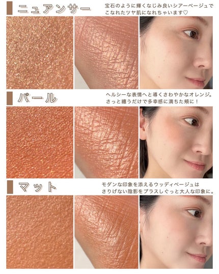 ホリデーアディクション ブラッシュ パレット “アンノウン ファミリア”/ADDICTION/パウダーチークを使ったクチコミ(4枚目)