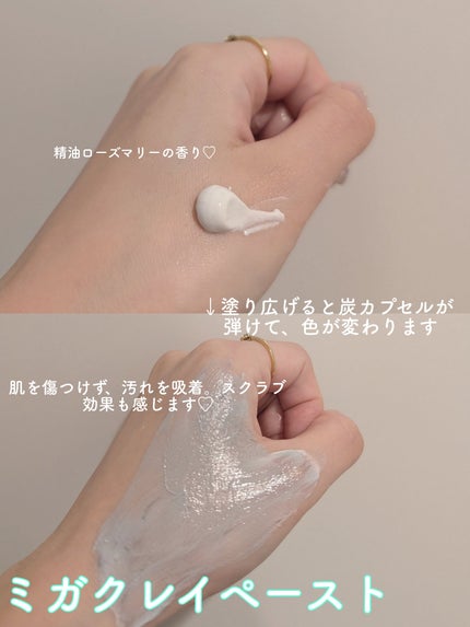 ドットファイン ミガクレイペースト/ハウス オブ ローゼ/その他洗顔料を使ったクチコミ(3枚目)