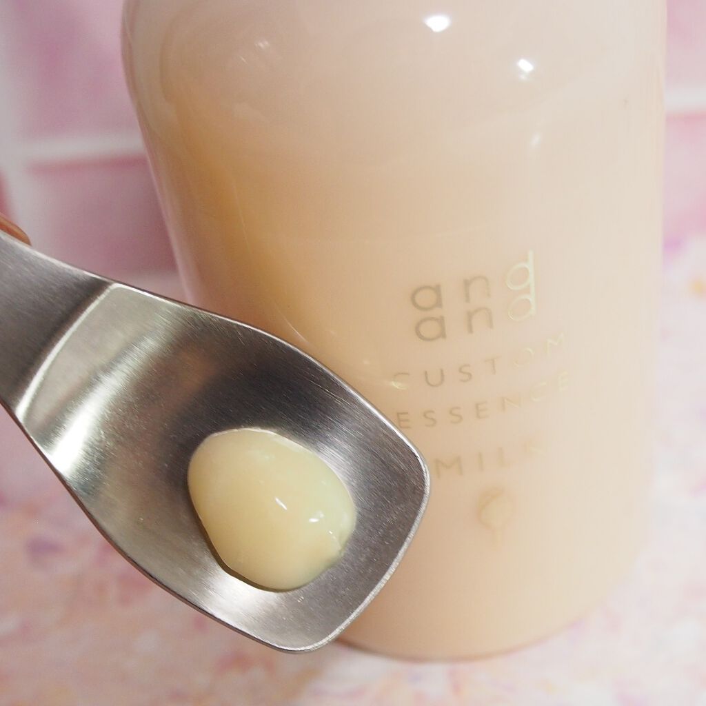 カスタムエッセンス するんと まとまるミルク/and and/洗い流すヘアトリートメントを使ったクチコミ（2枚目）