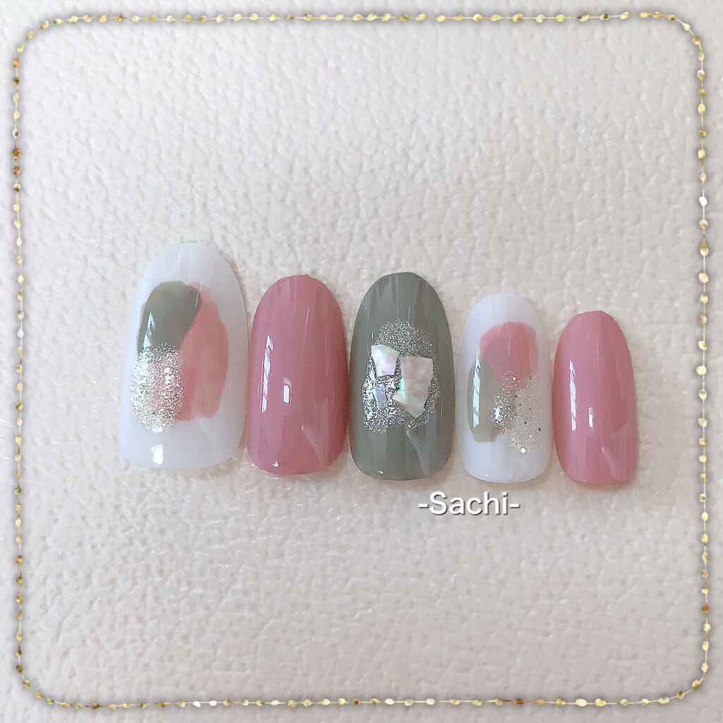 ネイルホリック Jungle Glitter/ネイルホリック/マニキュアを使ったクチコミ（3枚目）