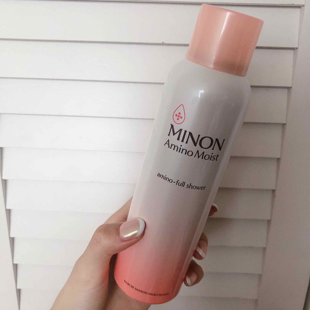 ミノン アミノモイスト アミノフルシャワー/ミノン/ミスト状化粧水を使ったクチコミ（1枚目）
