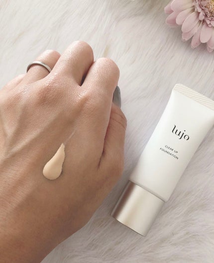 クリアアップ ファンデーション/lujo/クリーム・エマルジョンファンデーションを使ったクチコミ(2枚目)