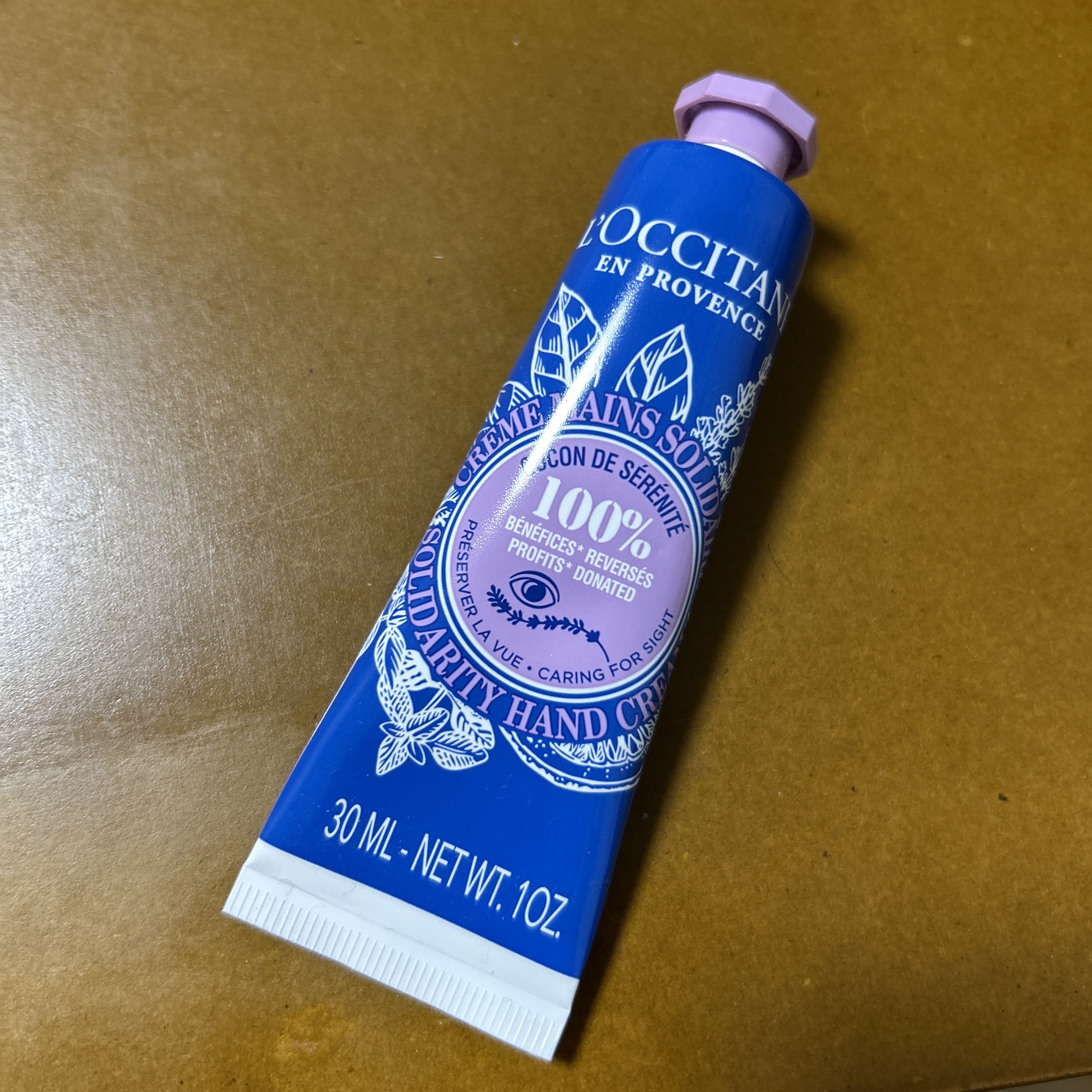 シア チャリティ ハンドクリーム(リラクシング)/L'OCCITANE/ハンドクリームを使ったクチコミ（1枚目）