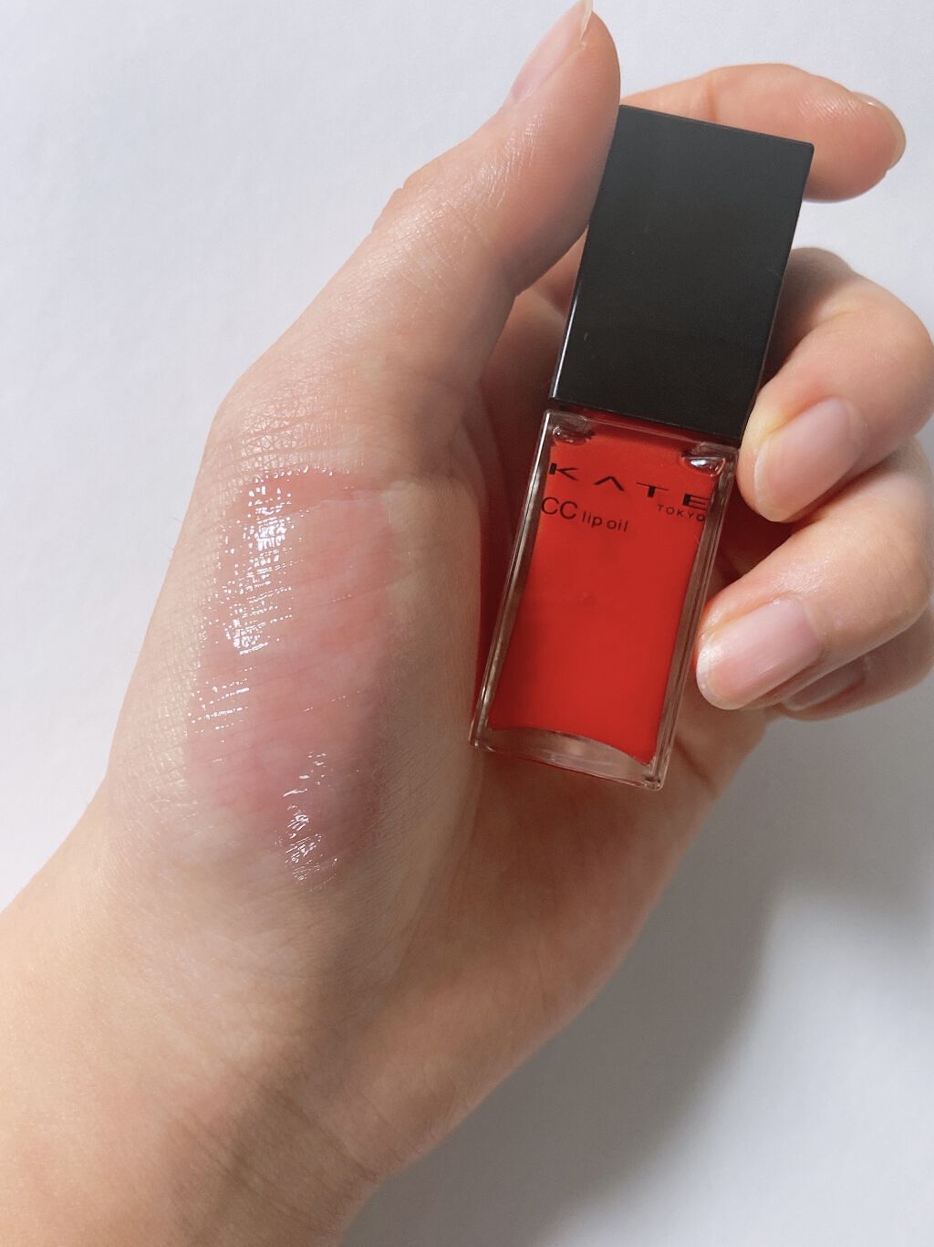 CCリップオイル/KATE/リップグロスを使ったクチコミ（3枚目）